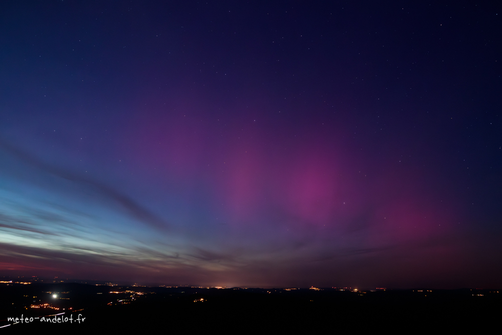 photo d'aurore boréale